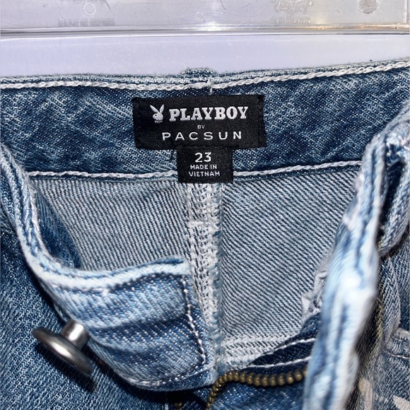 PacSun Playboy Jean Shorts! - Picture 4 of 4
